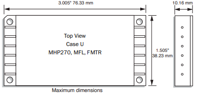 Interpoint FMTRϵDC/DCתFMTR283R3S