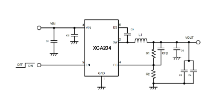 XCA204A0K1MRѹDC-DCԴTOREX