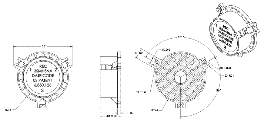 3SMH5NAװ߹ʻ3.45-3.65GHz