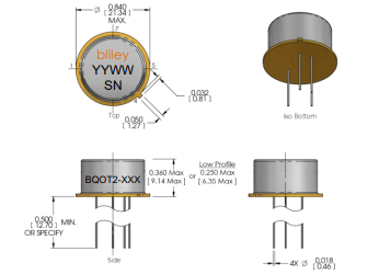 Bliley BQOT2-XXXMBX-XXXBX HC-40/U