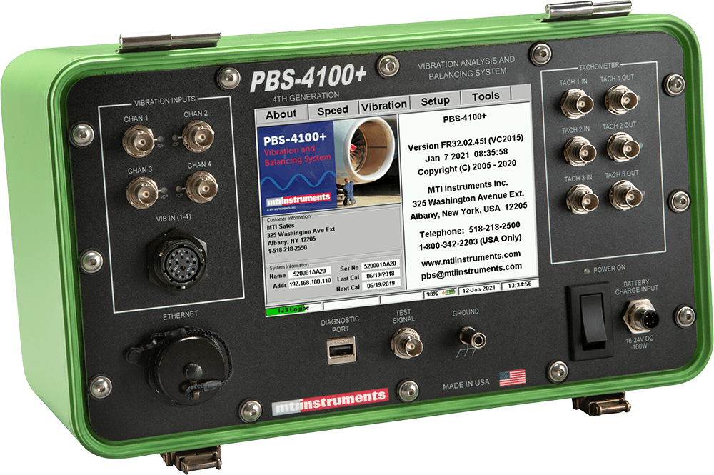 MTI Instrumentsλj9PBS-4100+  4 Яʽ񶯺ƽϵͳ