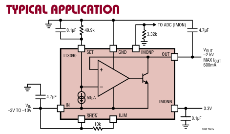 LT3090EDDѹ(LDO)ֻӦ