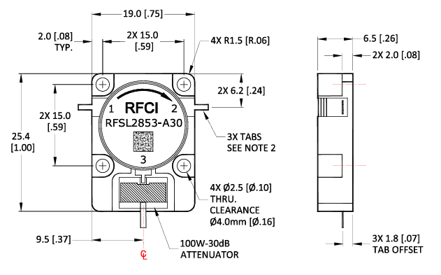 RFSL2853-A30 100W-30dBͬ˥